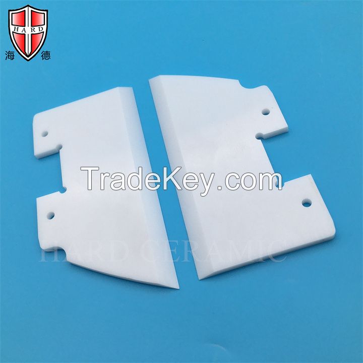 Customized CNC Machining Zirconia Zro2 Ceramic Cutting Blade for Industry use