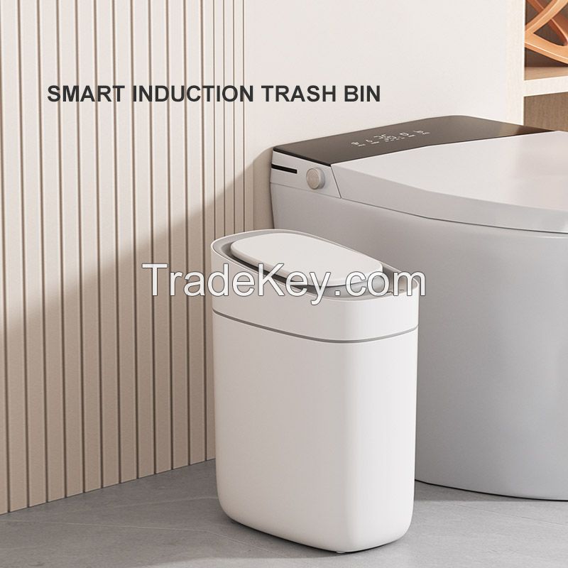 Automatic Bagging Smart Sensing Trash Can