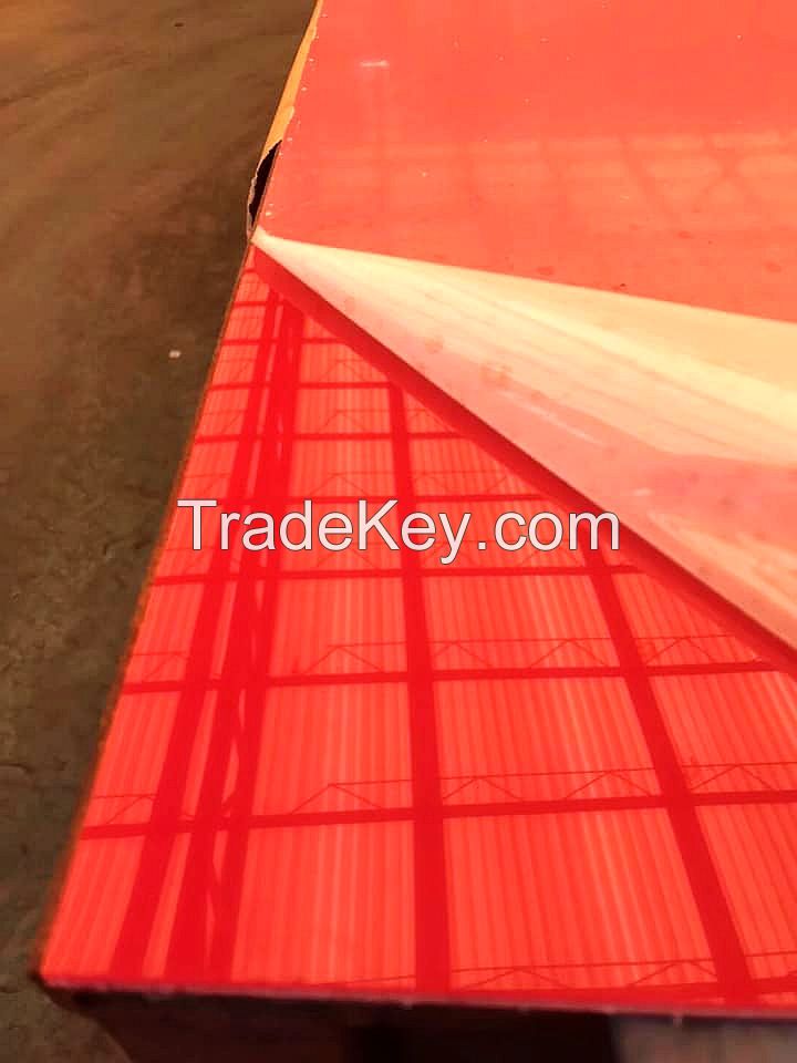 RED  Acrylic 100% Virgin Material High Quality for advertisment and signage