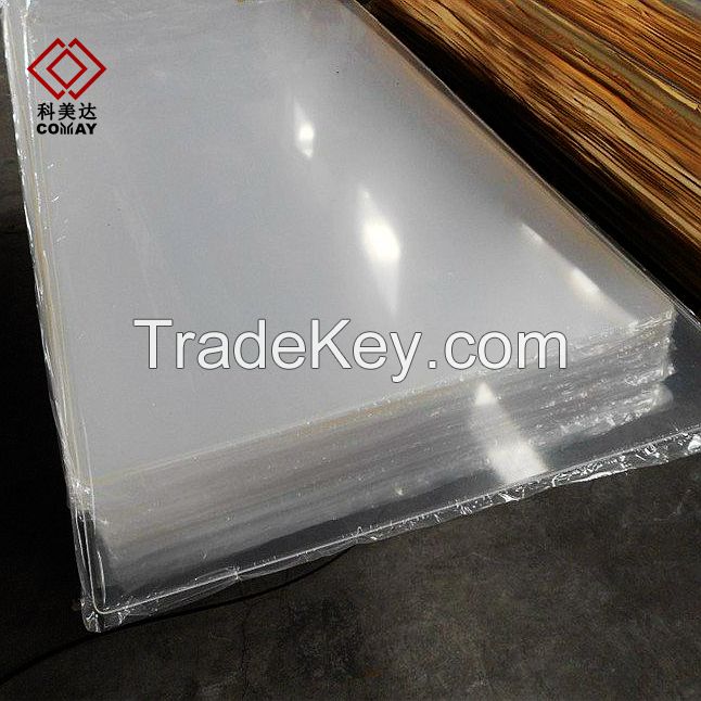 Comay hot sale clear unbreakable acrylic sheets for advertising