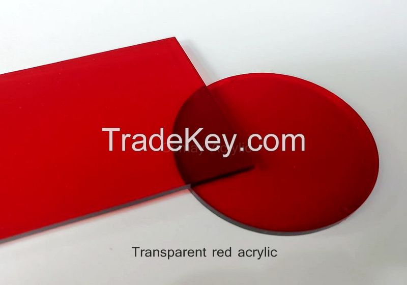 High-resistant and wear-resistant acrylic sheet, high transparency, 100% virgin material