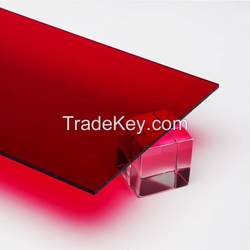 High-resistant and wear-resistant acrylic sheet, high transparency, 100% virgin material