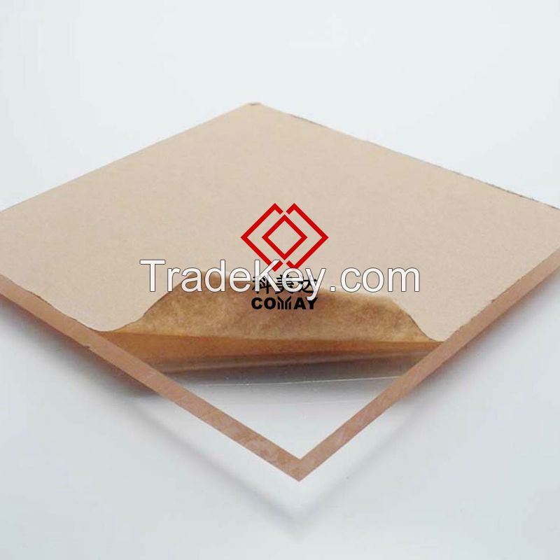 Comay hot sale clear unbreakable acrylic sheets for advertising