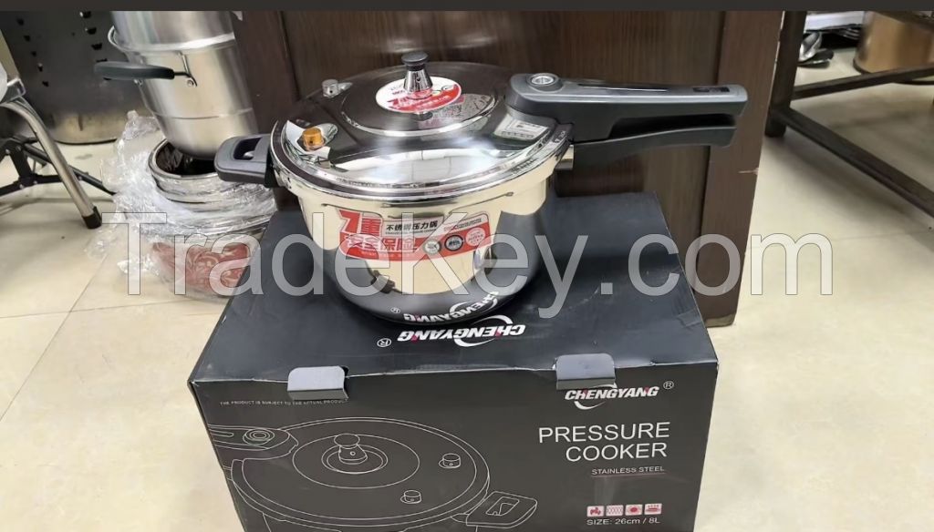 Various types of cookware