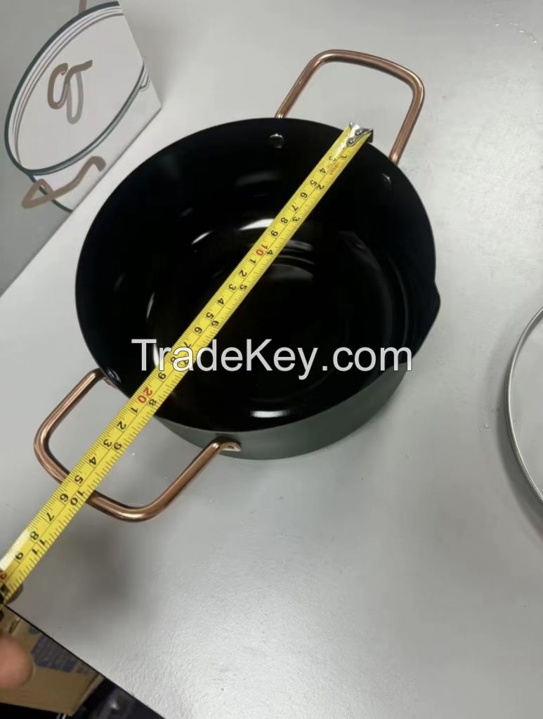 Various types of cookware