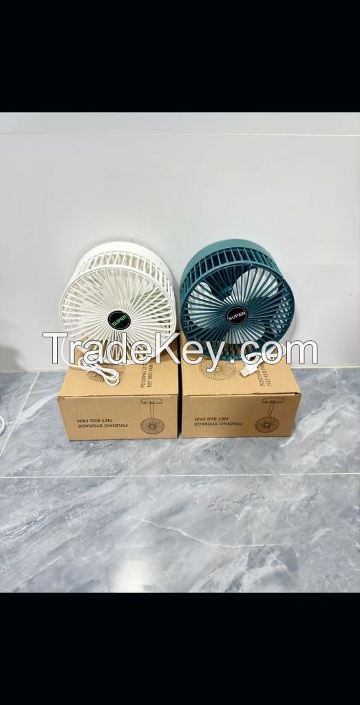 Retractable folding fan