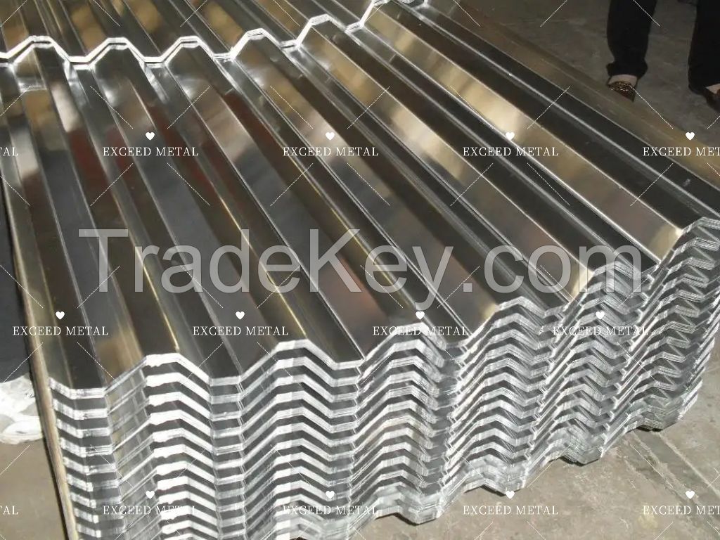 Anodized aluminum roofing sheets anti-fade coated corrugated sheets