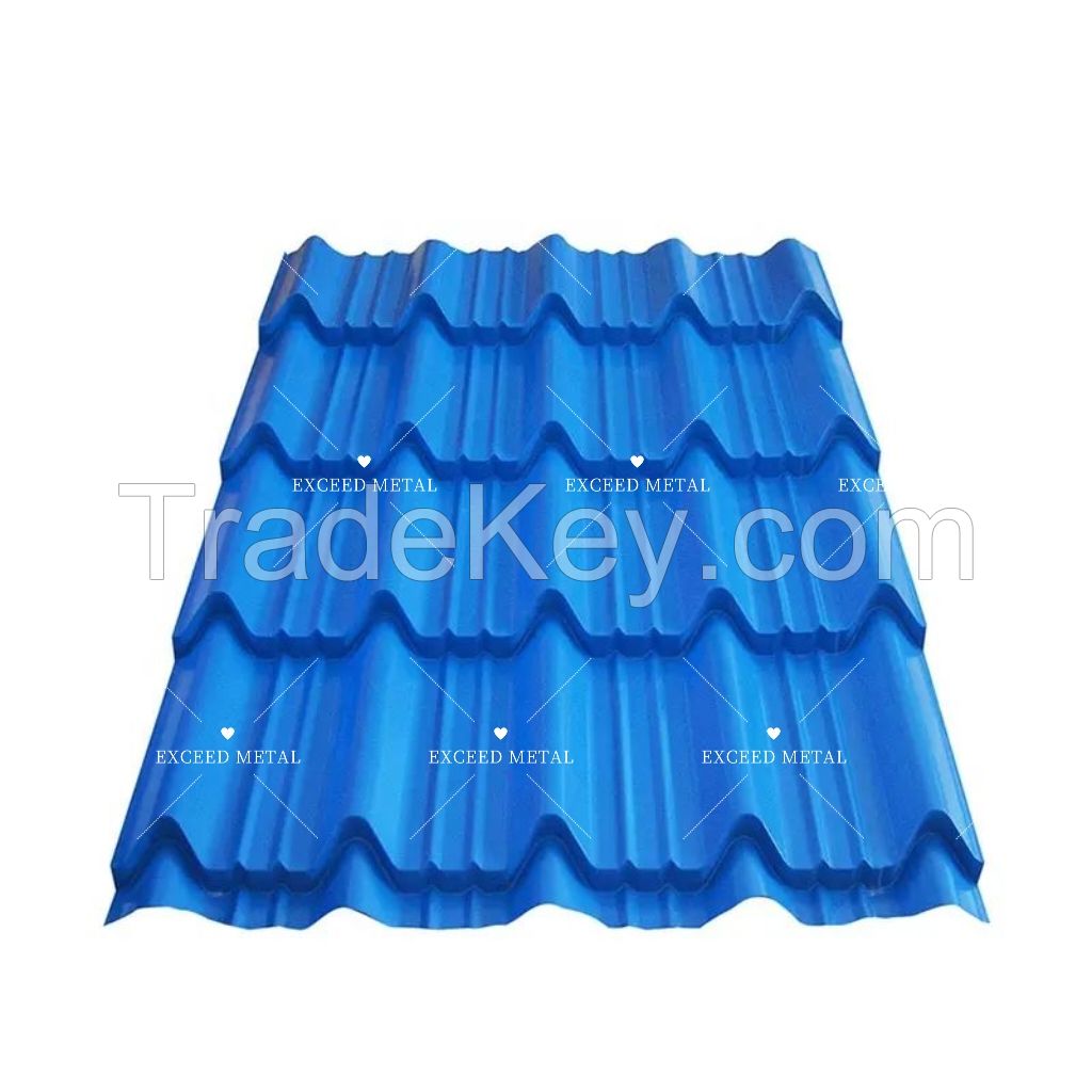 Anodized aluminum roofing sheets anti-fade coated corrugated sheets