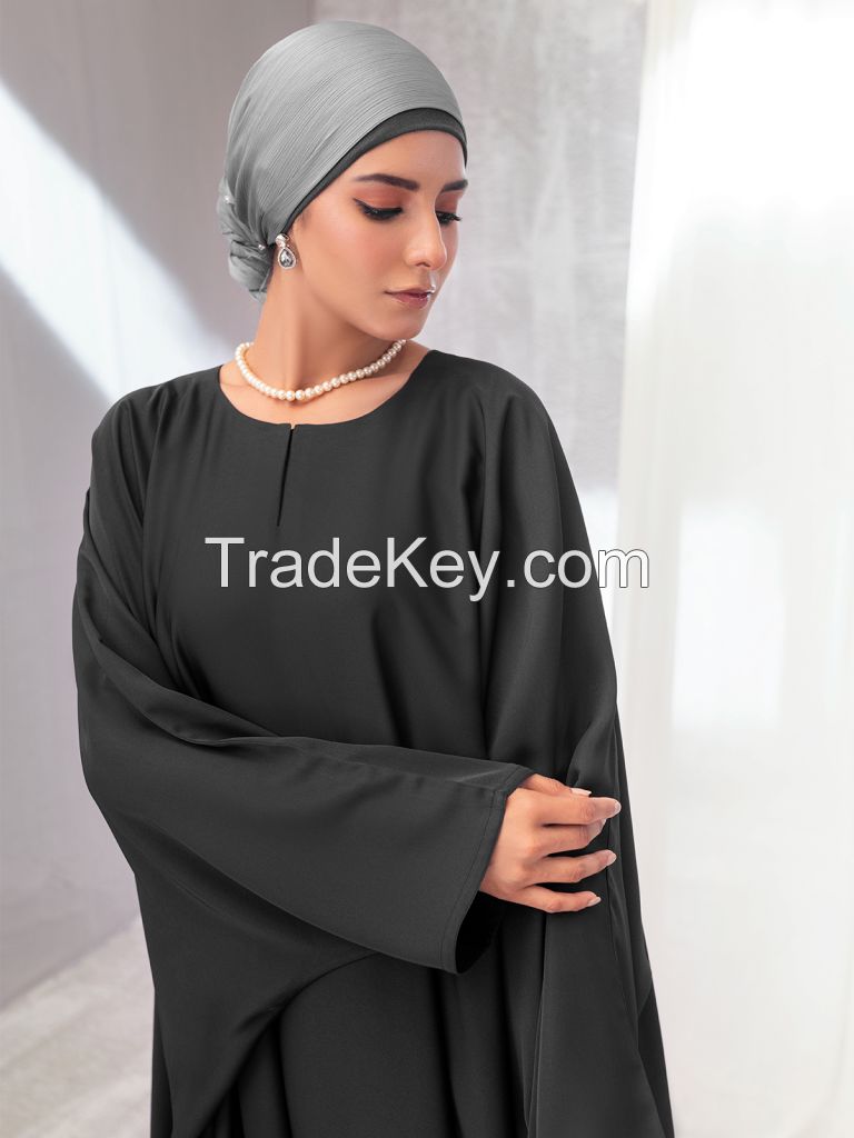 MINIMAL BLACK KAFTAN