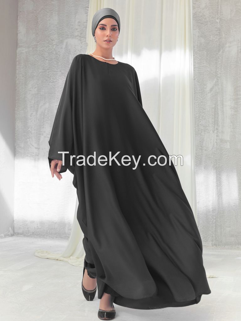 MINIMAL BLACK KAFTAN