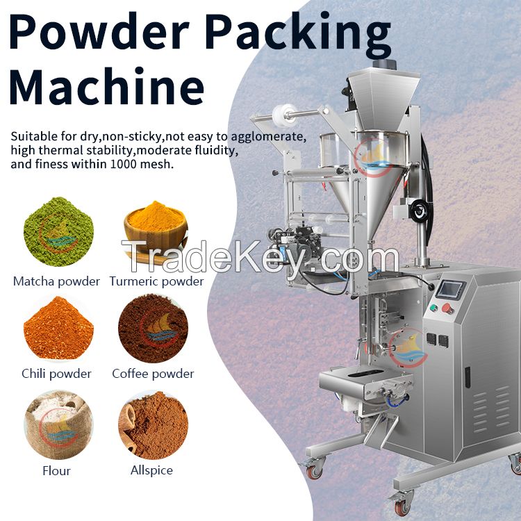 1-30g 10-50g 20-100g Powder Packiing Small Sachet Food Pouch Packaging Machine