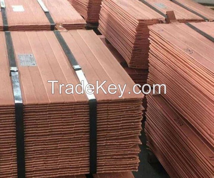 High Quality 0.5mm-40mm Thickness 99.95% Pure ASTM C11000 C12700 JIS C1100 Copper Sheet Copper Plate