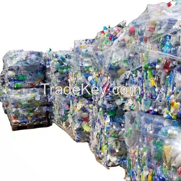 Cheap Plastic Waste Pet Bottles Scrap in Bale / Pet Bottles Bales Recycled Plastic Scrap / Pet Bottles Plastic Scrap Warehouse Cheap Price