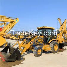 Cheap 420 Excavator Backhoe Loader Used Cat 420f Loader Machine for Sale