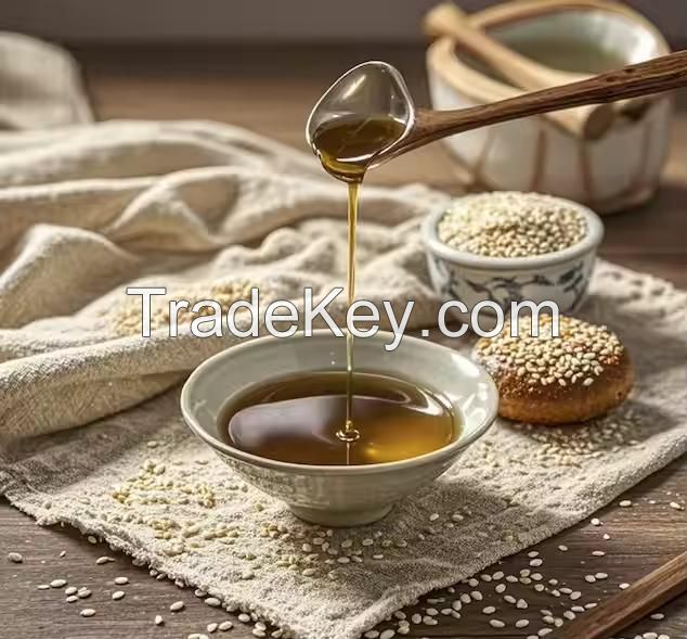 Indian Virgin Sesame Oil with No Additives or Preservatives for Culinary Use Sesame Oil