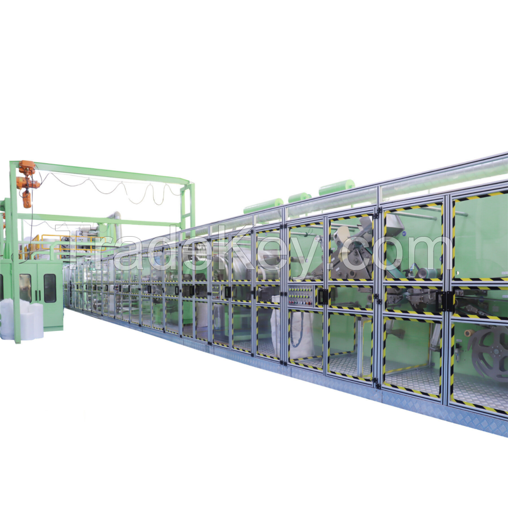 High speed full servo Sanitary Napkin Making Machine sanitary Pad Production Line popular in Africa