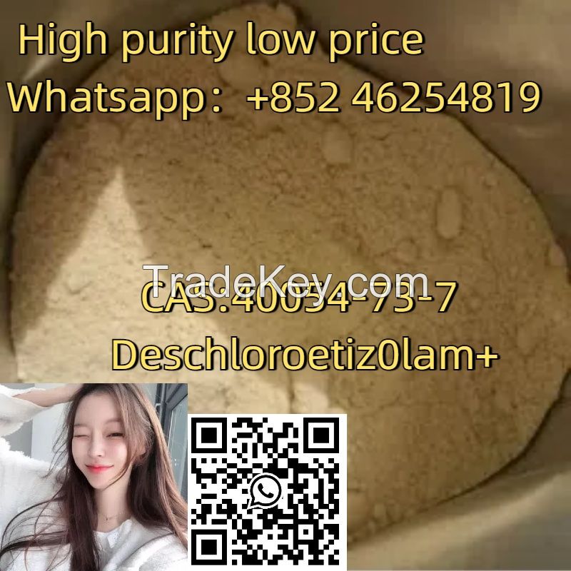 High purity Deschloroetiz0lam CAS:40054-73-7 