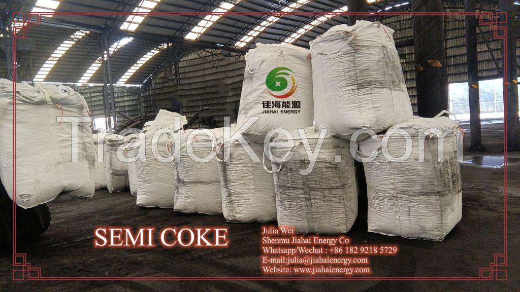 Semi coke 10-20mm packing by ton bags