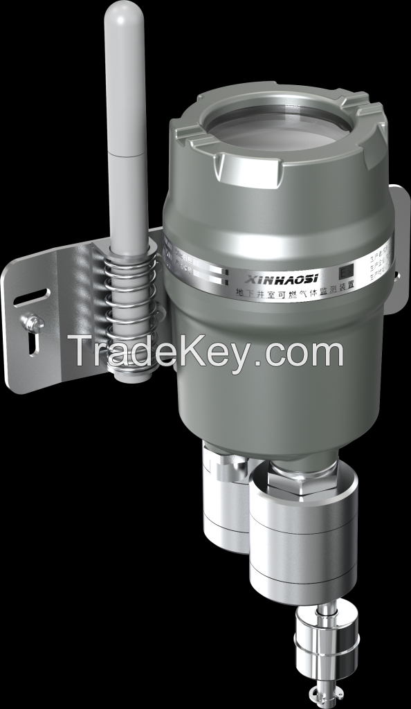 Combustible Gas Detection Device For Underground Well Chamber