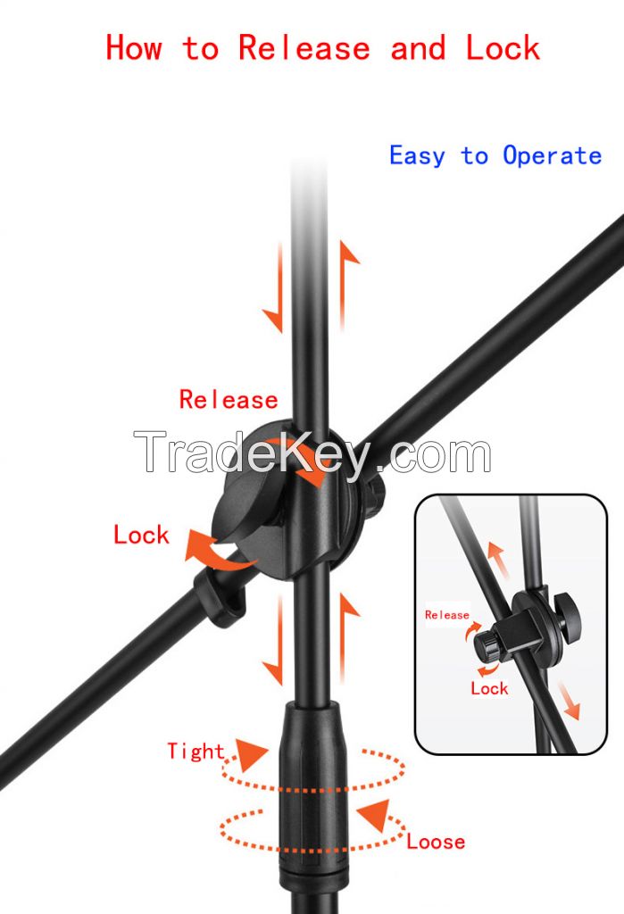 Yitesim ML-03 Professional Microphone Stand for Stage