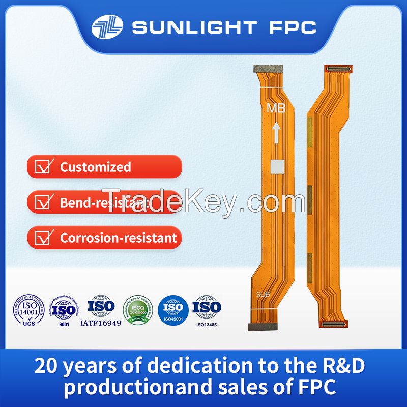 FPC Flexible Circuit Board Single Side Dual Panel Flexible