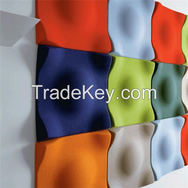 3D PET Acoustic Wall Panel