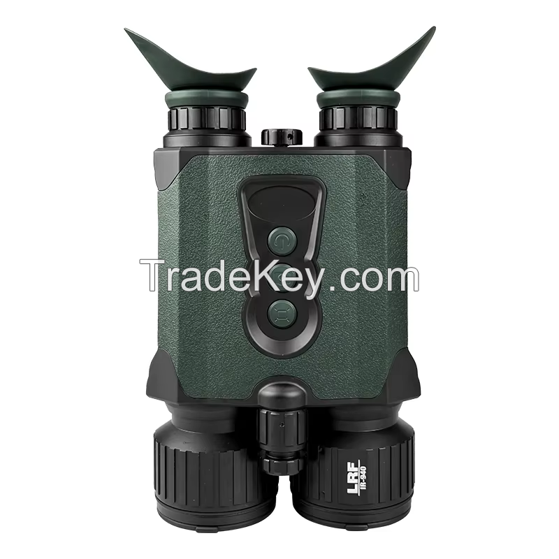 New Design 4K Digital Night Vision Binoculars with Built-in Laser Rangefinder and Dual IR Illuminator