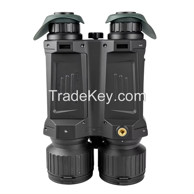 New Design 4K Digital Night Vision Binoculars with Built-in Laser Rangefinder and Dual IR Illuminator