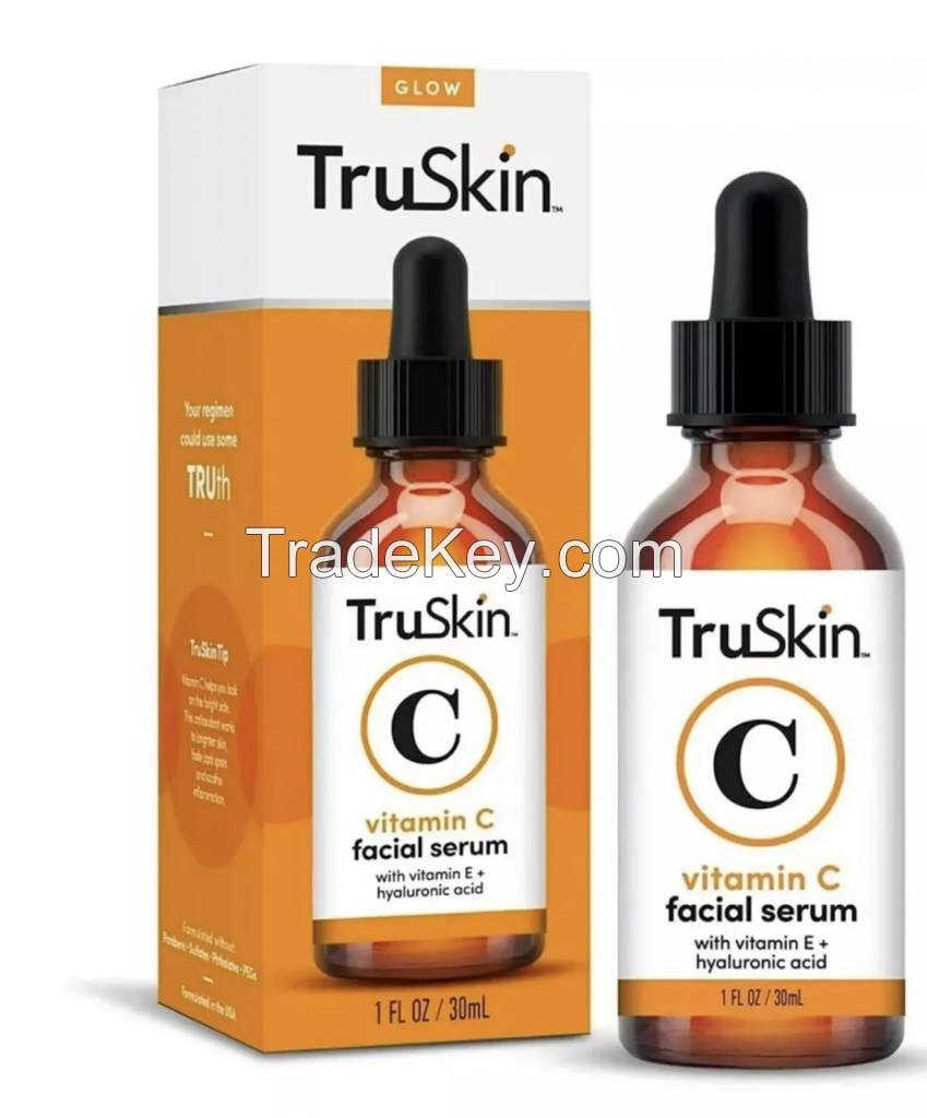 TruSkin Vitamin C Serum for Face, Anti Aging Face Serum with Hyaluronic Acid,