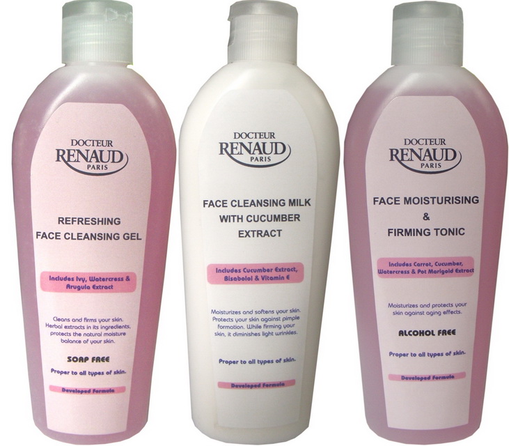 DPP FACE CLEANSING MILK &amp; REFRESHING GEL &amp; MOISTURIZING TONIC