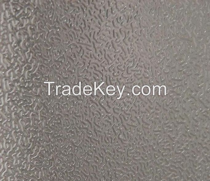 High performance 3003 0.6mm thickness stucco embossed aluminum coil/sheet for roofing cutting welding services included