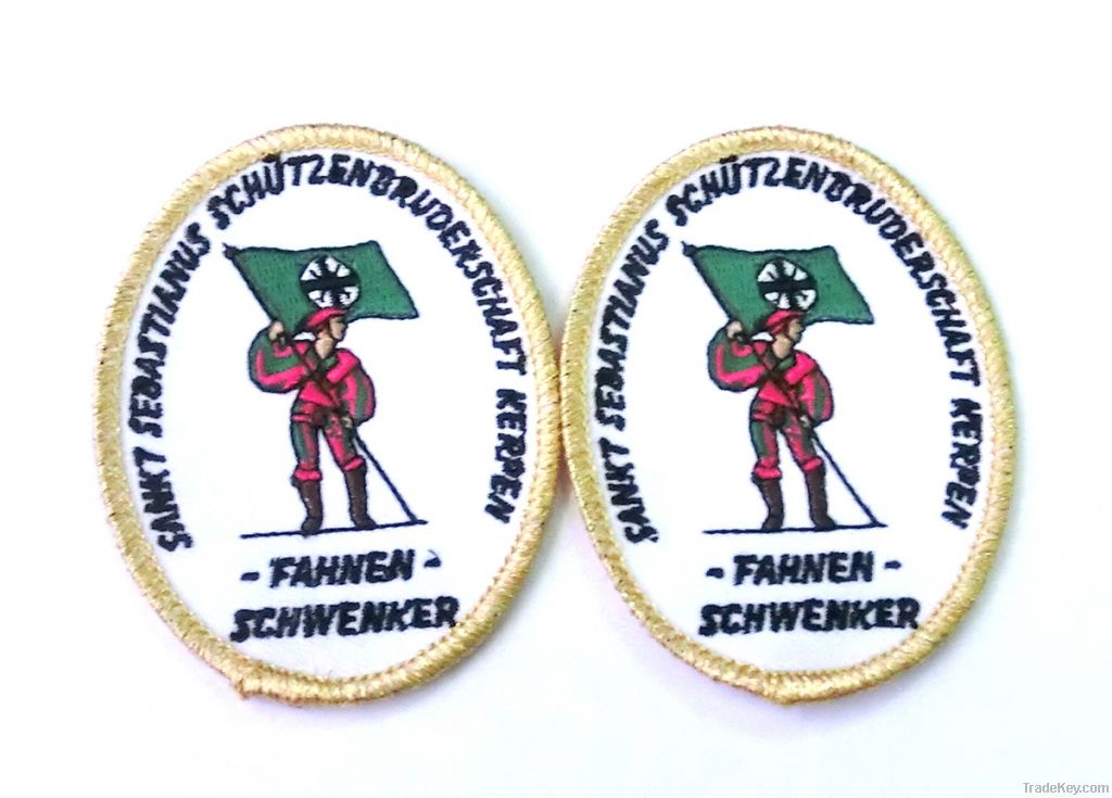 Emblem Supplier with Best Custom Soldier Embroidered Patches