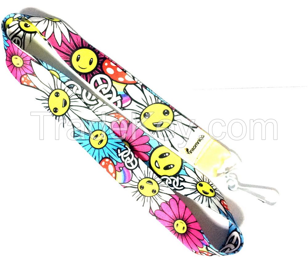 Sunflower Dye Sublimation Lanyards / Logo Lanyards Custom/Panton Color Lanyard