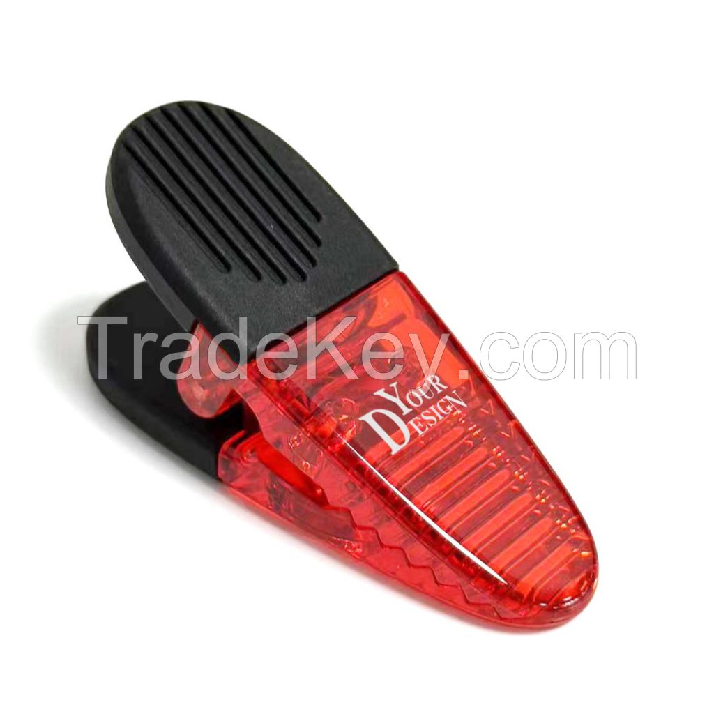 Oval Plastic Magnetic Spring Clip