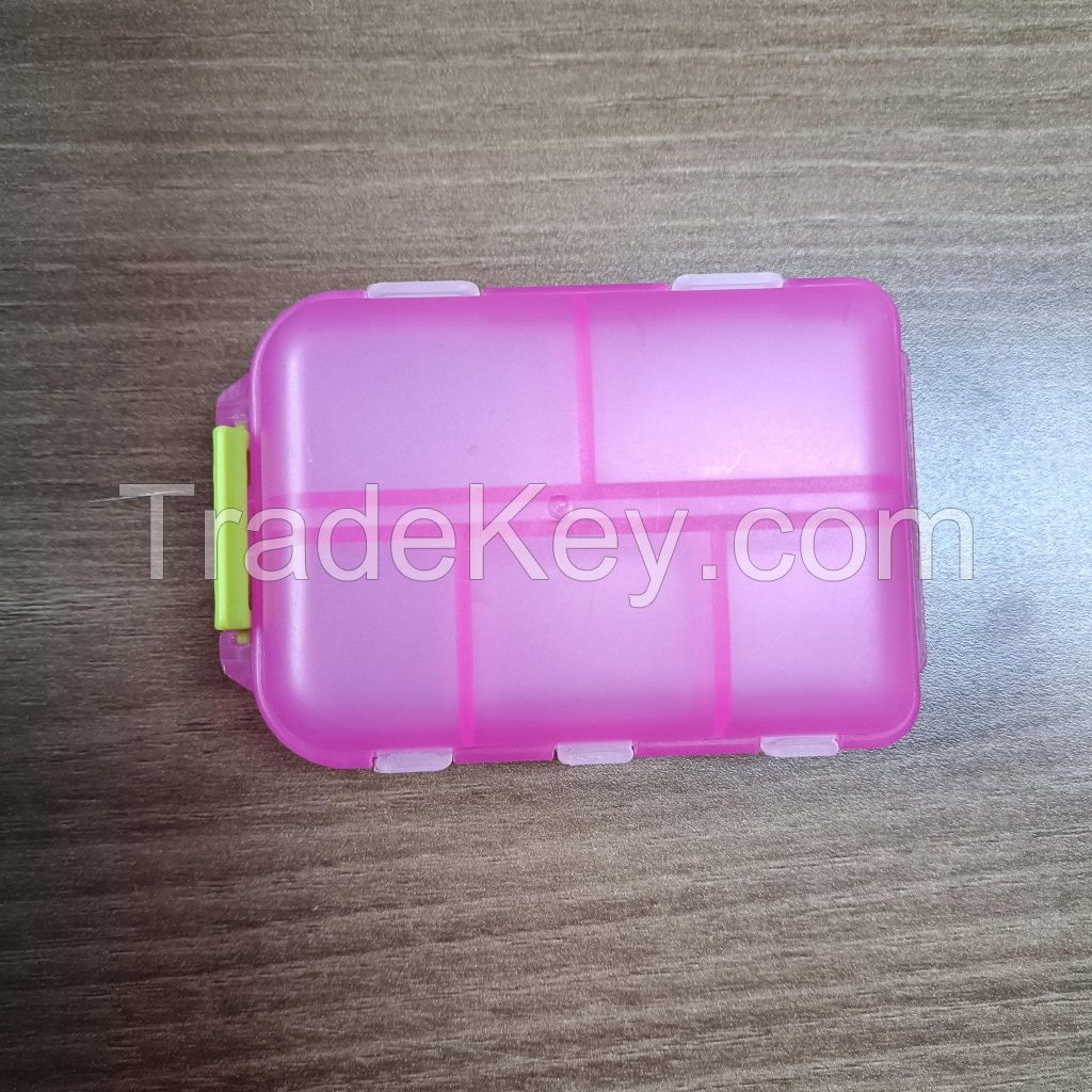 10 Compartments Pill Box