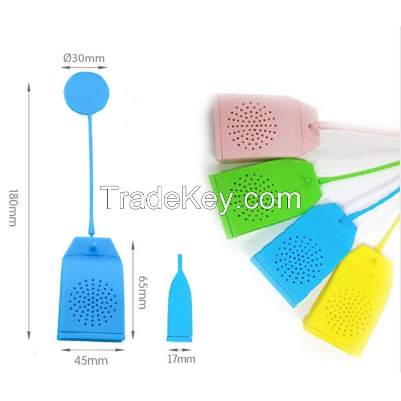 Reusable Silicone Tea Bags With Long Rope