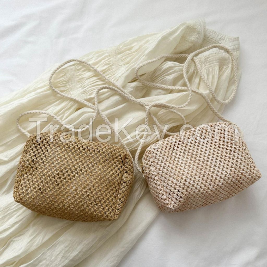 Mini Hand Woven Beach Bag