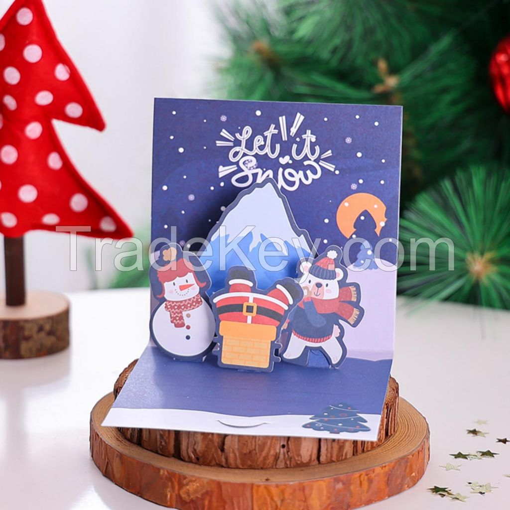 3D Pop-Up Gift Greeting Card