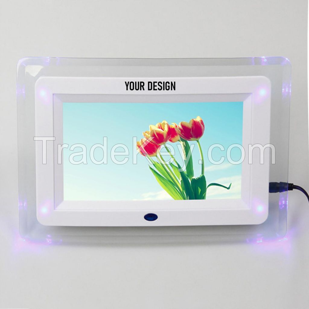 7 Inch Acrylic LED Digital Photo Frame