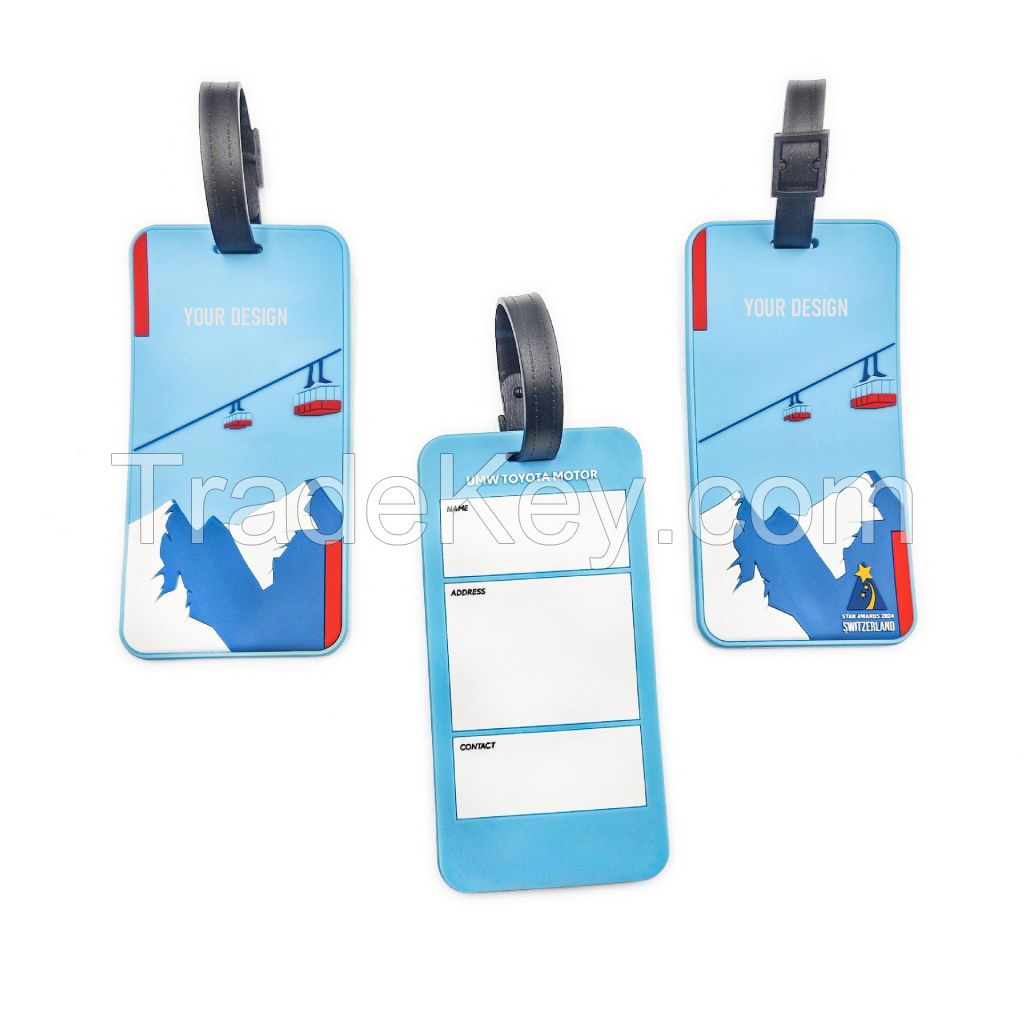 Soft PVC Luggage Tag