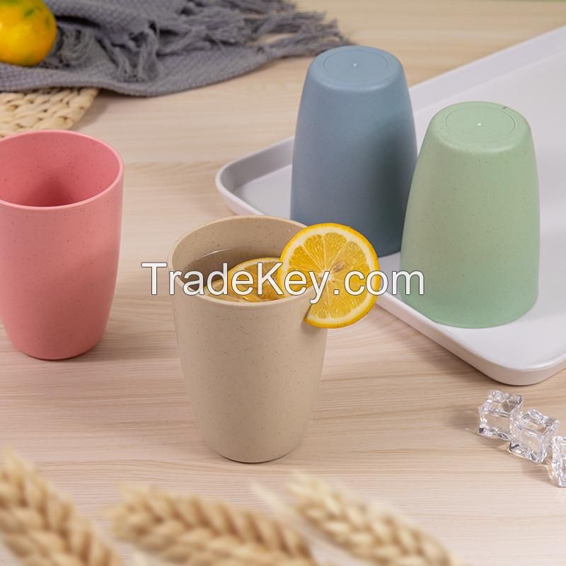 Eco Friendly Wheat Straw Mouthwash Cup