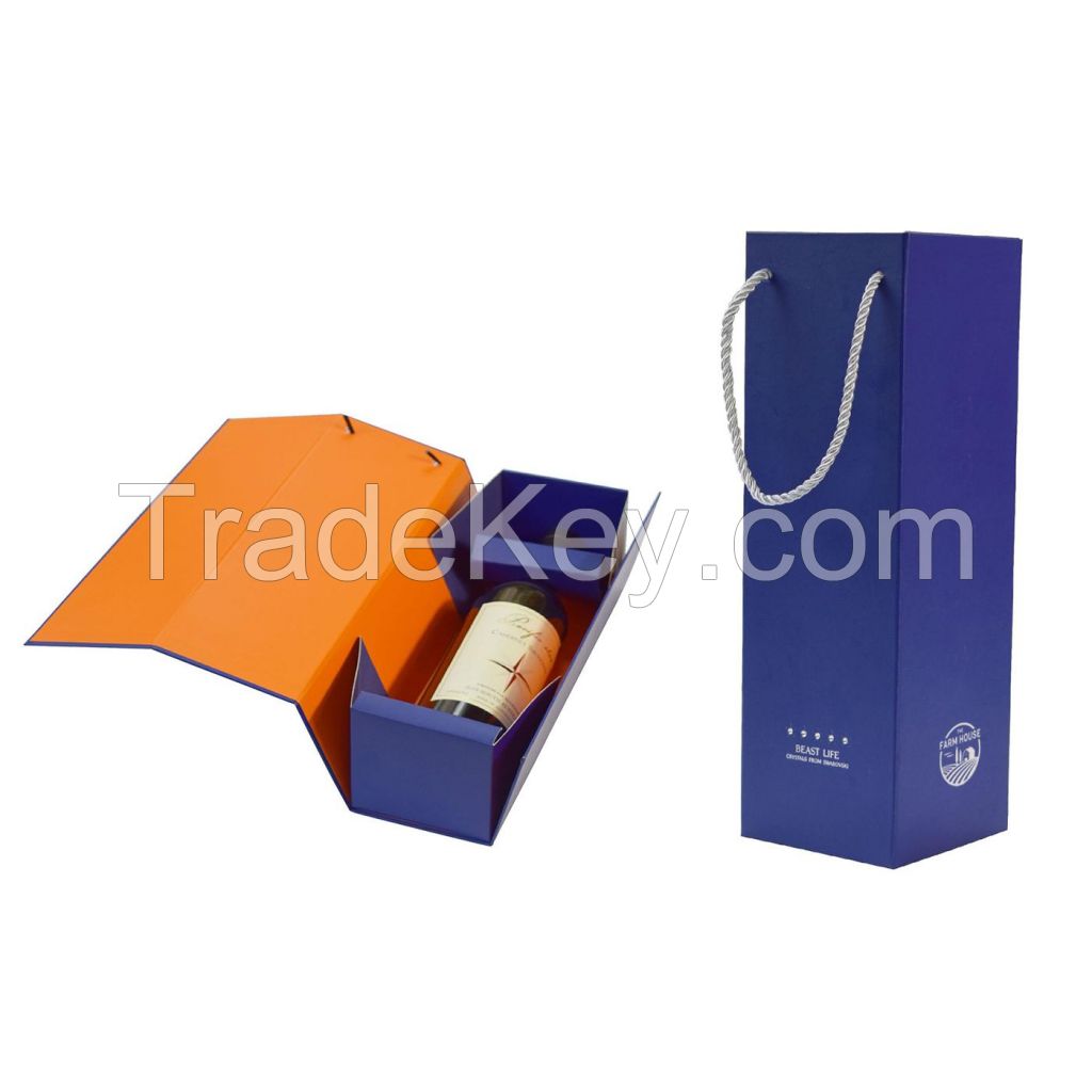 Foldable Wine Gift Box