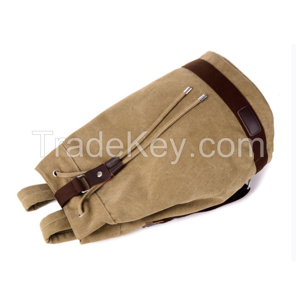Canvas Drawstring Backpack