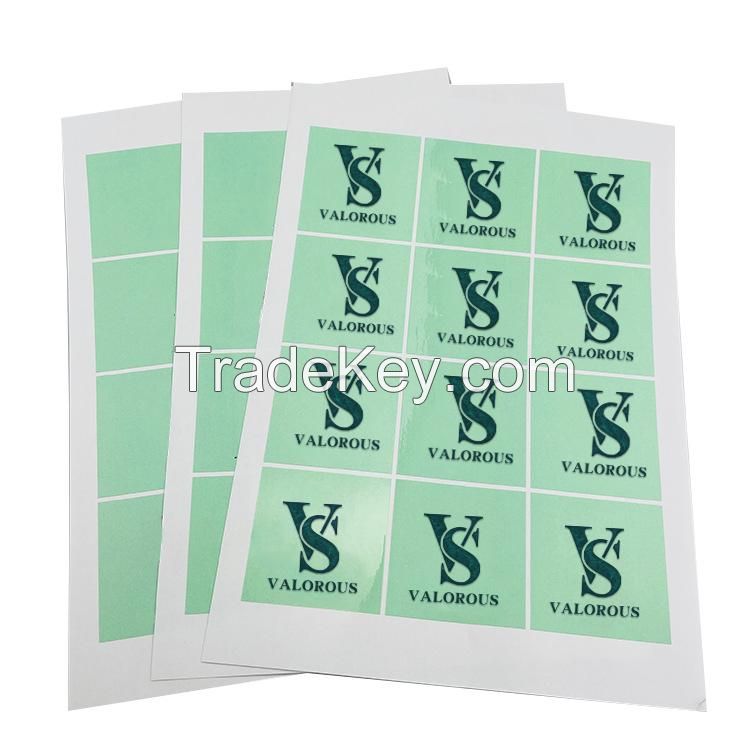 Custom Self Adhesive Logo Sticker