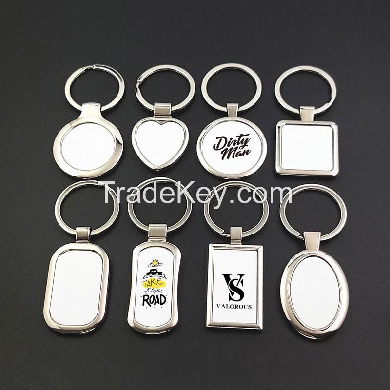 Personalized Metal Blank Keychain