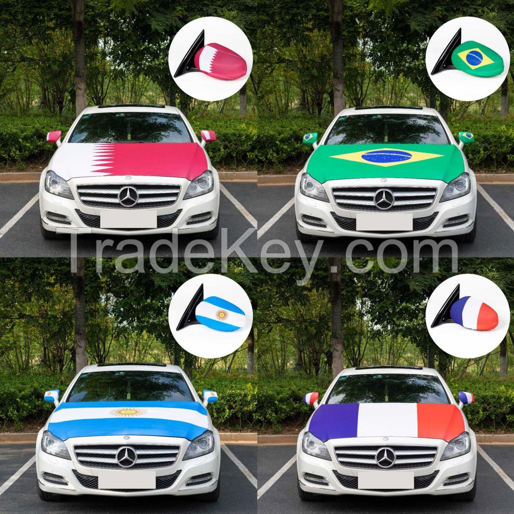 Car Hood Cover Flag