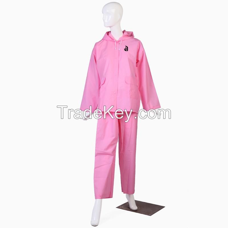 Outdoor EVA Spilt Rain Coat Pant Set