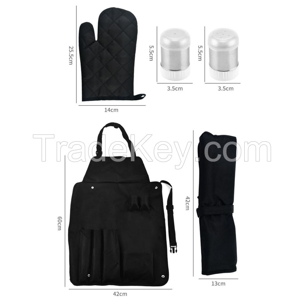 BBQ Apron And Utensil Set