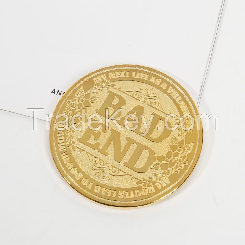 Custom Gold Plated Coin