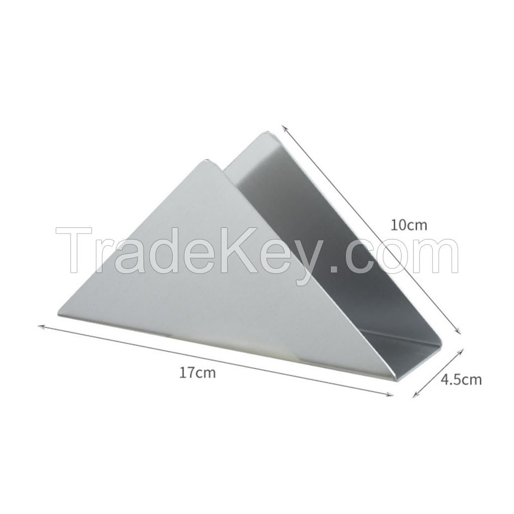 Stainless Steel Triangle Napkin Stand